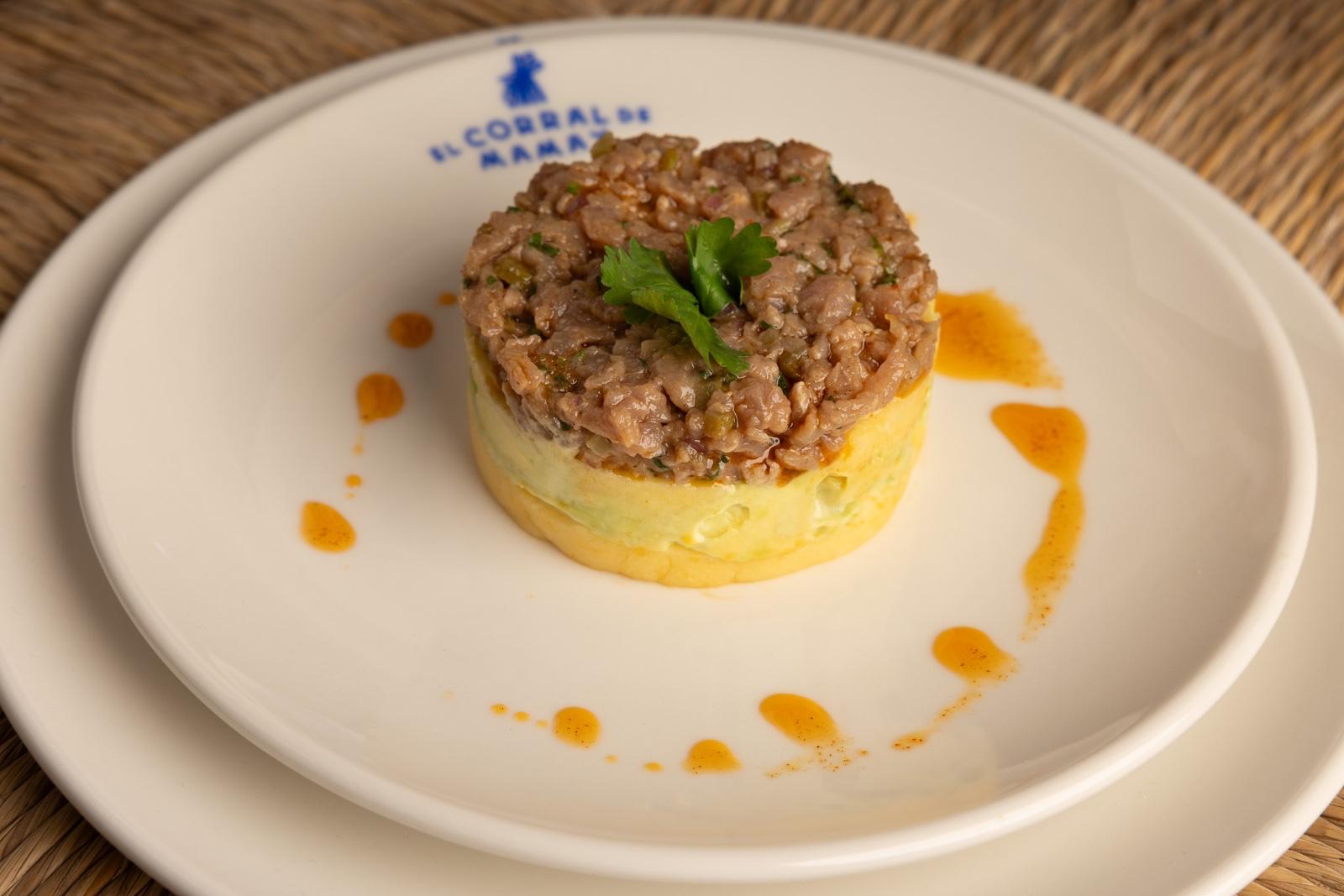 Plato estrella de El Corral de Mamay